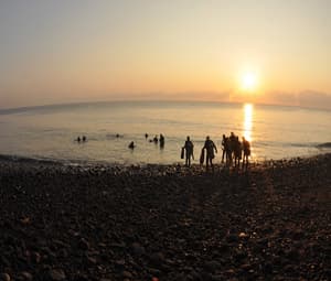 Early morning dive in Tulamben
